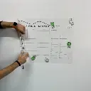 Dry Erase Weekly Meal Menu Planner