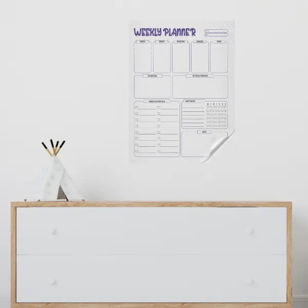 Dry Erase 2023 Weekly Planner Organizer Model-4