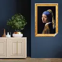 Johannes Vermeer Girl with a Pearl Earring Painting