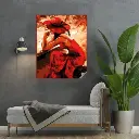Lonely Woman Painting