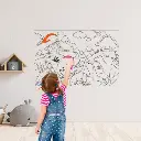  Dry Erase Animal Dinosaur painting Activity Decal