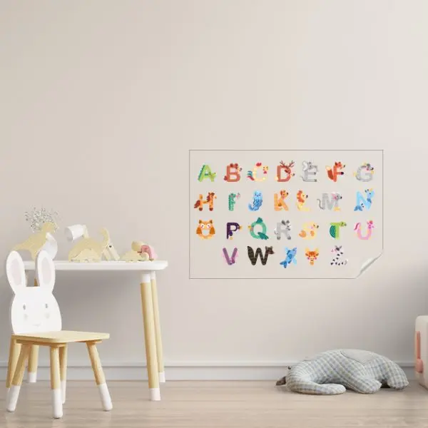 Dry Erase English Alphabet Model-1