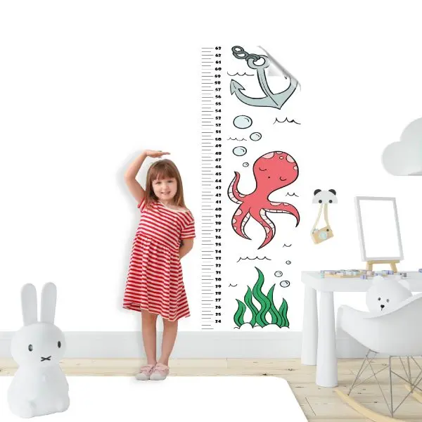 Dry Erase Growth Chart For Kids Model-6 