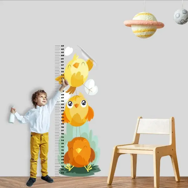 Dry Erase Growth Chart For Kids Model-7