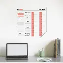 Dry Erase Daily Planner Model-2