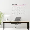 Dry Erase Monthly Planner Model-1