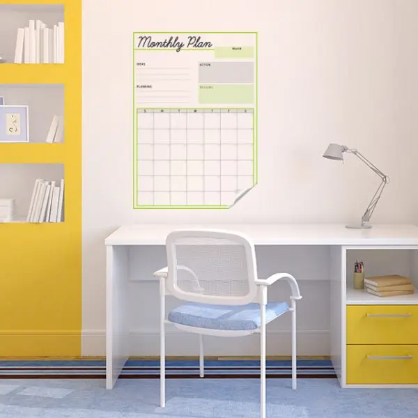 Dry Erase Monthly Planner Model-4