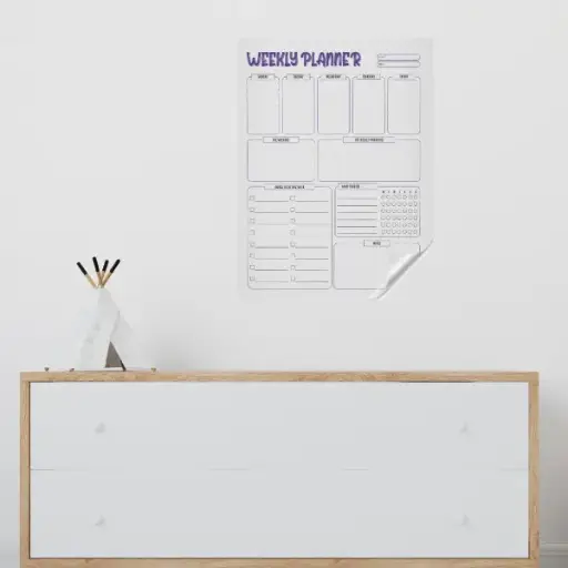 Dry Erase 2023 Weekly Planner Organizer Model-4