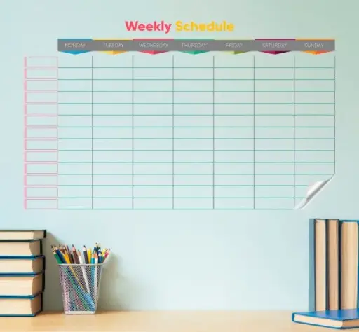 Dry Erase 2023 Weekly Planner Organizer Model-9